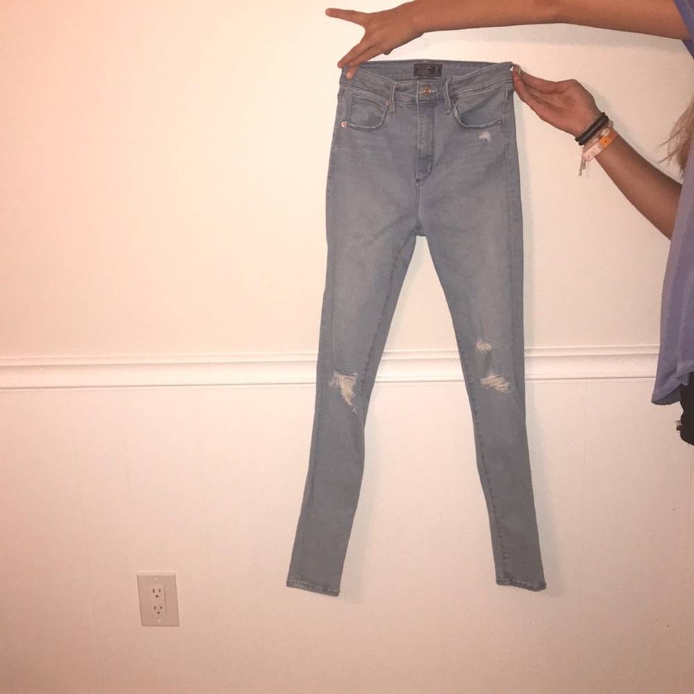 Abercrombie & Fitch Simone high rise super skinny